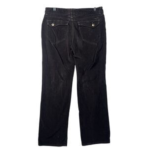 Vtg Horny Toad (old Toad&Co name)  sz 8 brown Corduroy bootleg y2k